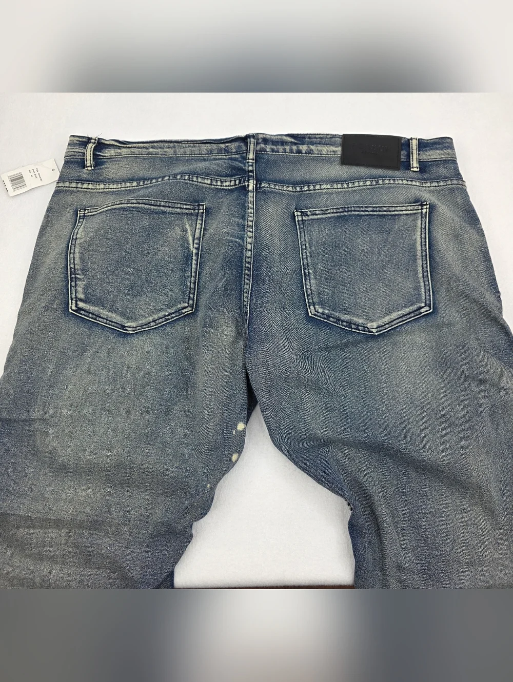 Reason Brand Big and Tall Men's Touch Up Skinny Jeans Size 48 Blue NWT AA-3415
